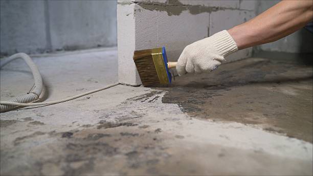 SJ Waterproofing Pros Waterproofing coverage map for Sharon Center, OH and surrounding area